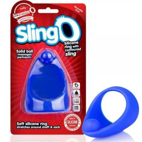 Blue Vibrating Slingo Ring
