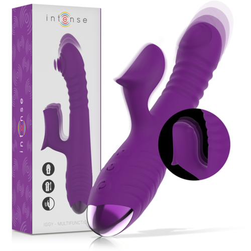 G Spot Vibrator INTENSE IGGY with Clitoral Stimulator