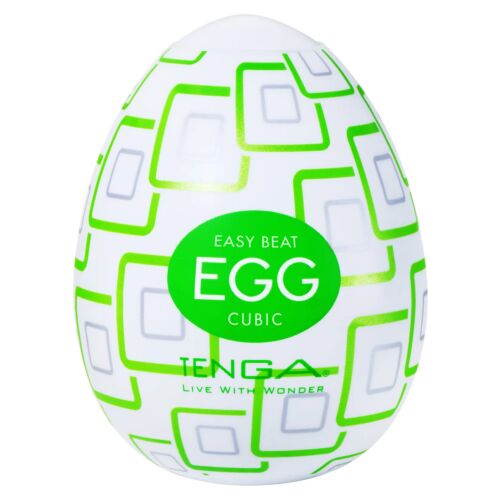 Masturbator Tenga EGG Cubic for Deep Stimulation
