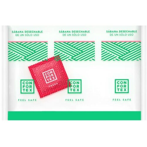 Disposable Hygiene Sheets Confotex with Strawberry Condom