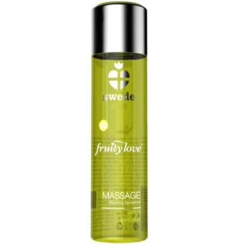 Massage Oil SWEDE Fruity Love Warming Vanilla and Pear