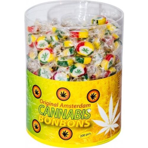 Original hemp chocolates - display - 200 pieces