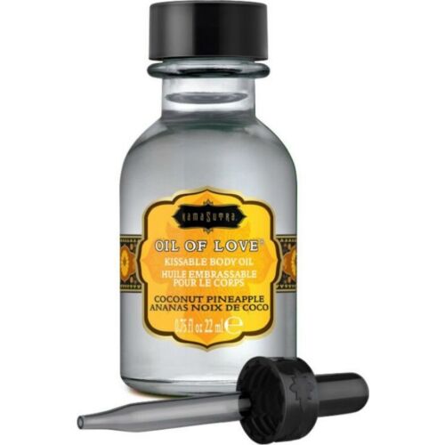 KAMASUTRA Edible Kissable Oil – Coconut & Pineapple 22ml
