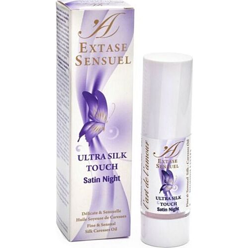 Massage Oil EXTASE SENSUAL Satin Night with Ultra Silk Texture