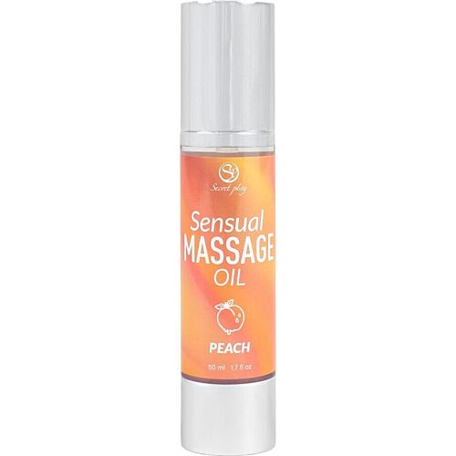 Massage Oil Secretplay Peach 50ml - Sensual Relaxation