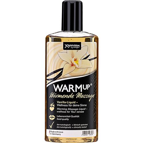 JOYDIVISION WARMUP Warming Vanilla Massage Oil 150ml