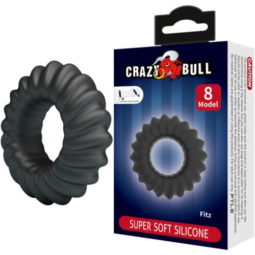 Silicone Ring Crazy Bull Fitz Model 8 for Enhanced Control