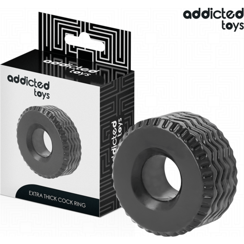 Cock Ring Addicted Toys Extra Thick for Enhanced Control