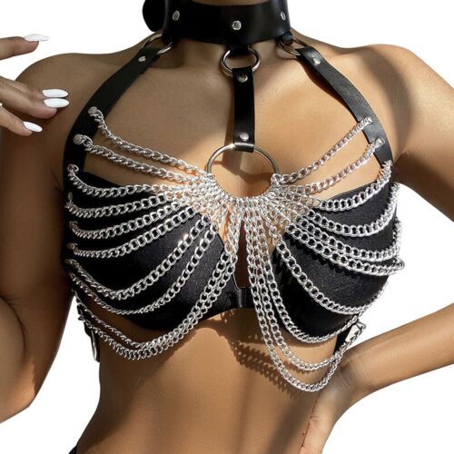 Chest Harness SUBBLIME with Big Ring Chains