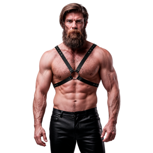 Men's Eco-Leather Chest Harness by FETISH SUBMISSIVE ATTITUDE