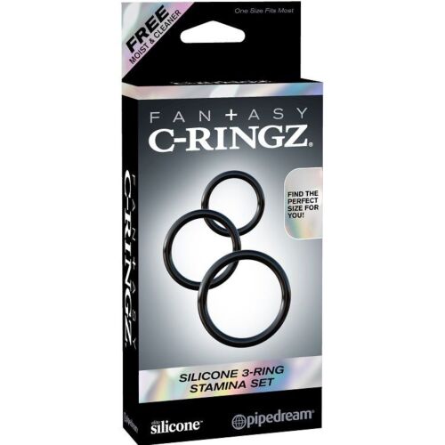 Cock Rings Fantasy C-Ringz Set - Triple Action Pleasure