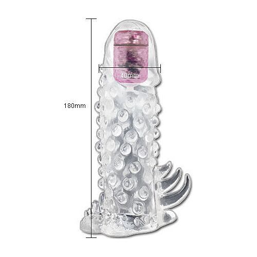 Sleeve BAILE FOR HIM Brave III with Sensor Vibrator Feature