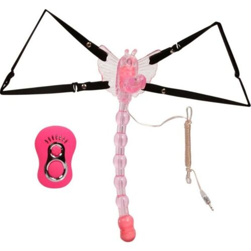 Baile Butterfly Strap On | Triple Stimulation Vibrator