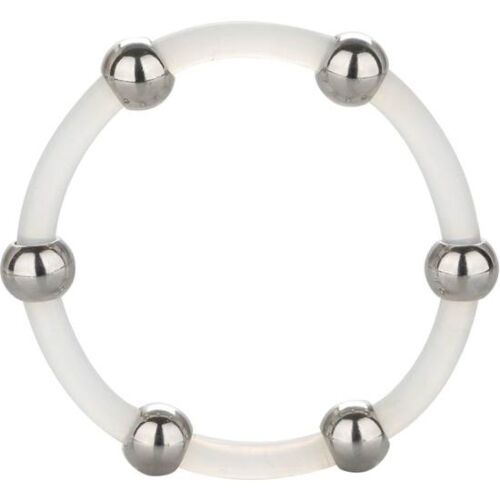 Silicone Ring CALEXOTICS XL with Steel Beads