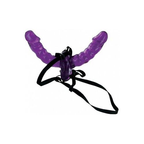 Double Penetration Harness Fetish Fantasy Series 15cm