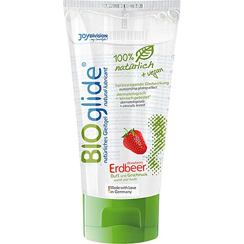 Organic Strawberry Lubricant 80ml