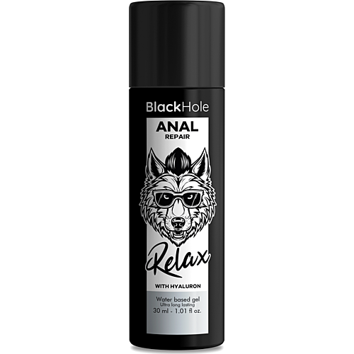 Water-Based Lubricant Black Hole Anal Repair with Hyaluron