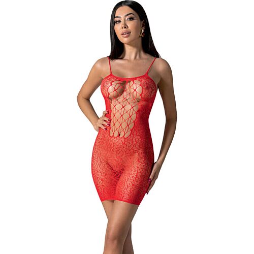 Bodystocking Passion BS096 with Sensual Mini-Dress Design
