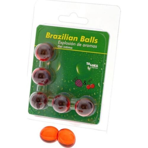 Brazilian Balls Taloka Strawberry & Cherry Intimate Gel