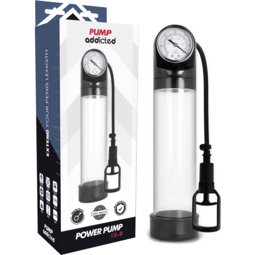 Penis Pump Pump Addicted RX9 with Vacuum System