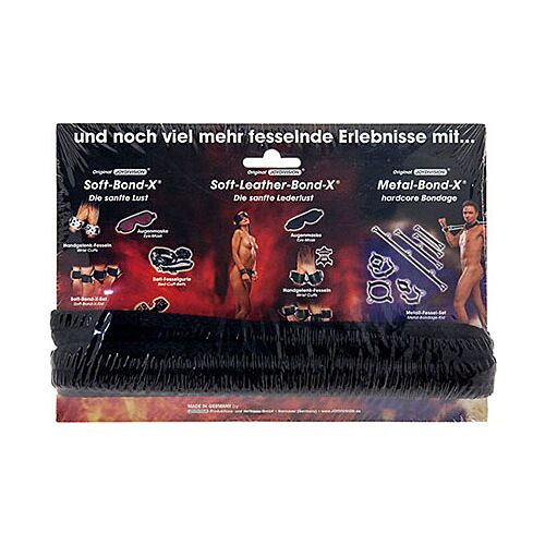 Soft-bond-x 5 meters black bondage rope