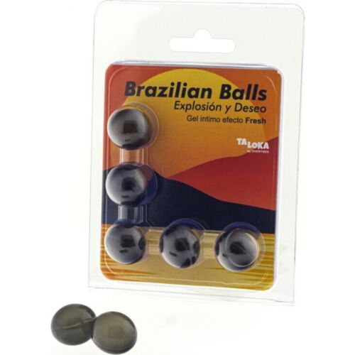 Taloka Brazilian Balls Pack with Exciting Gel