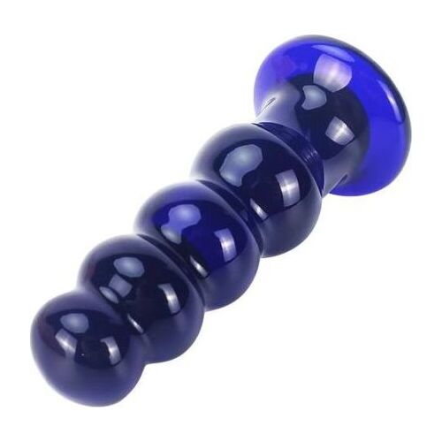 Glass Anal Plug TOYJOY Radiant with 5 Vibrating Modes
