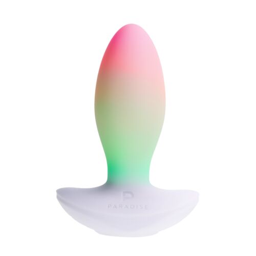 Vibrator Paradise Pleasure Products The Plug with RGB Lighting