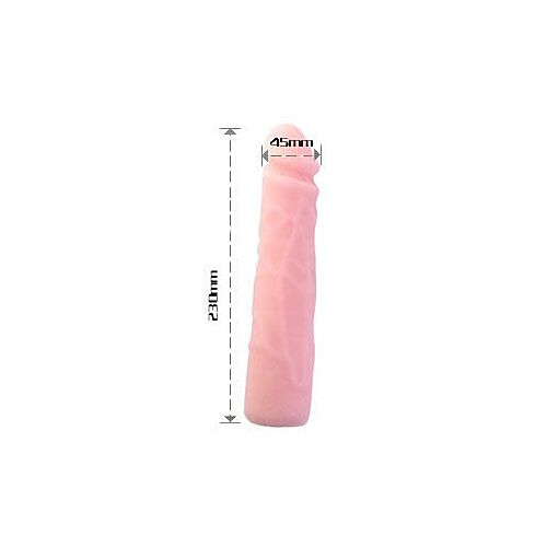 Dildo BAILE 23 cm Realistic Skin Touch Silicone