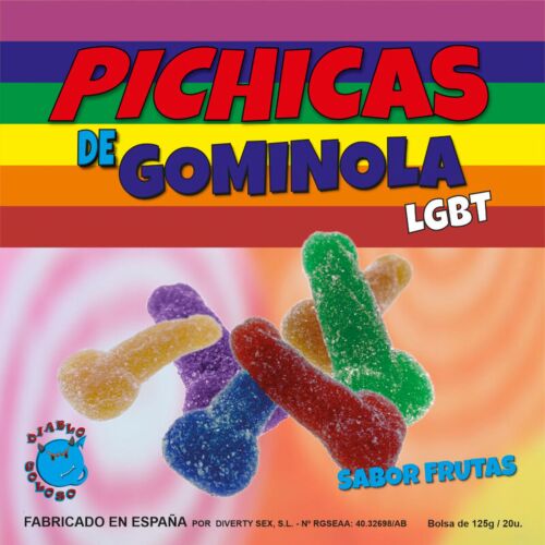 Gummy Candies PRIDE - Penis Shaped Fruit Treats