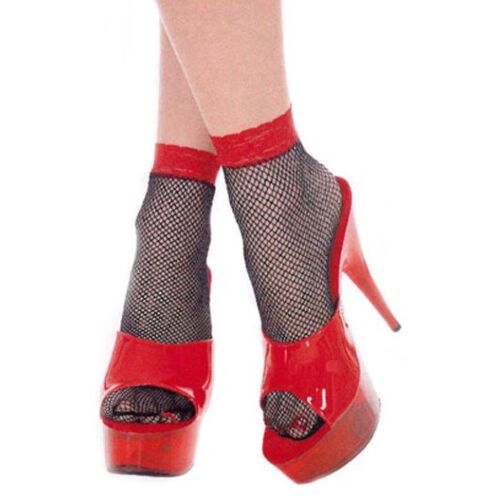 Short Socks Music Legs CALCETIN CORTO Fishnet Design