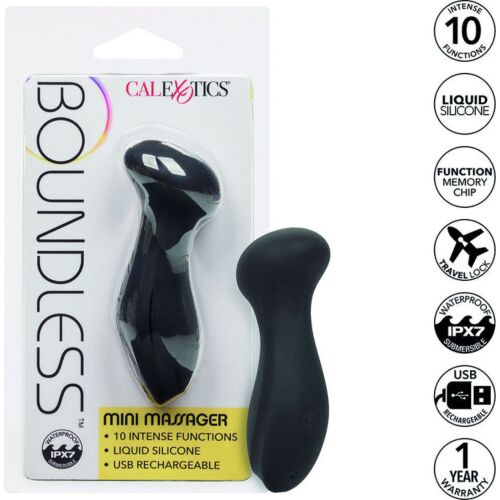 Mini Massager CALEXOTICS Boundless with 10 Functions