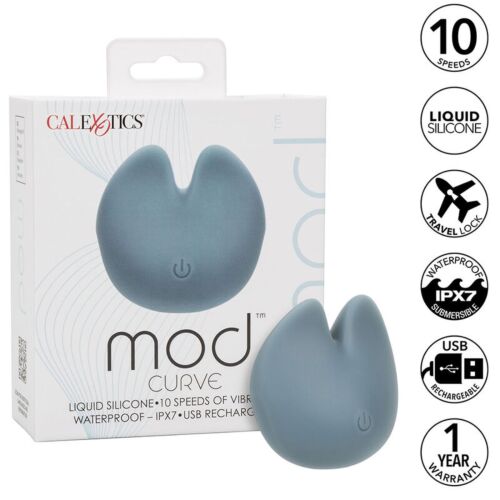 Clitoral Stimulator CalExotics Mod Curve with Dual Teasers