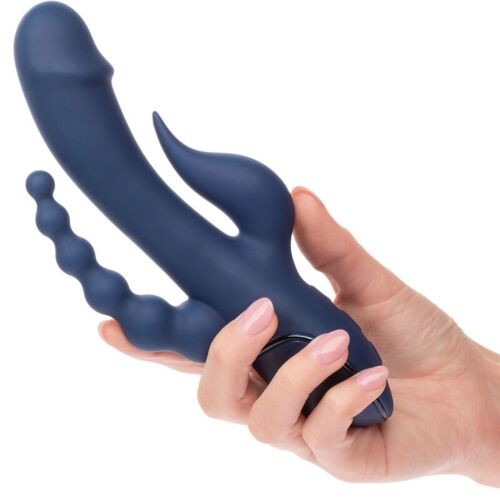 Vibrator CALEXOTICS Triple Orgasm with 10 Vibration Modes