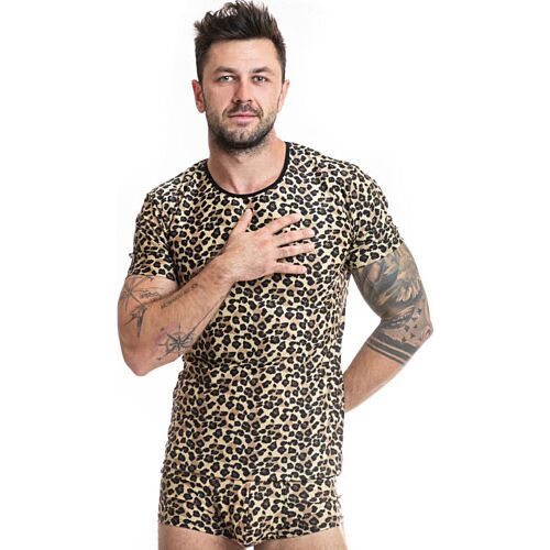 Men's T-Shirt ANAIS Mercury | Comfortable Animal Print