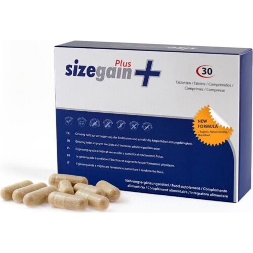SizeGain Plus Capsules by 500COSMETICS for Enhanced Potency