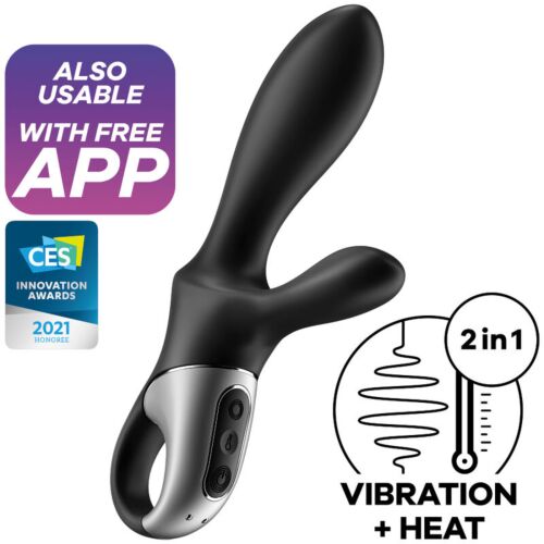Rabbit Vibrator Satisfyer Heat Climax+ with Heating Function