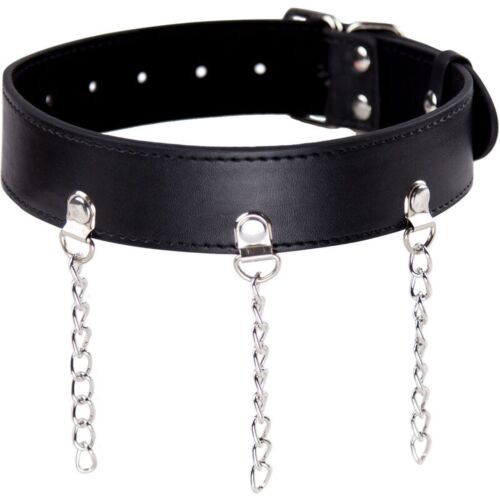 Bondage Collar OHMAMA FETISH with Rings for Versatility