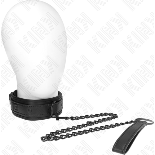 KINK Collar with Leash Model 2 - Adjustable Bondage