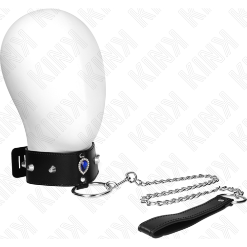 KINK Collar with Leash 65cm - Adjustable and Elegant