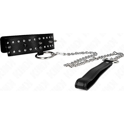 KINK Collar with Leash Model 1 - Adjustable and Stylish