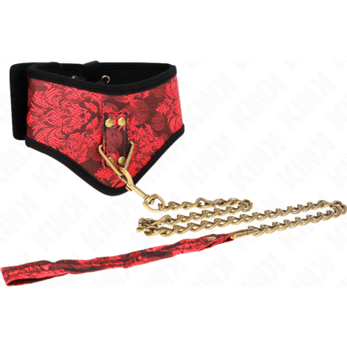 KINK Collar with Leash 75 cm - Control and Elegance