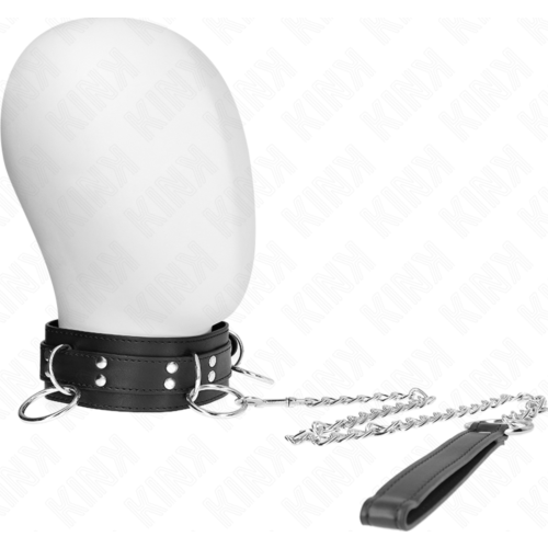 KINK Collar with Leash 80 cm for Total Control