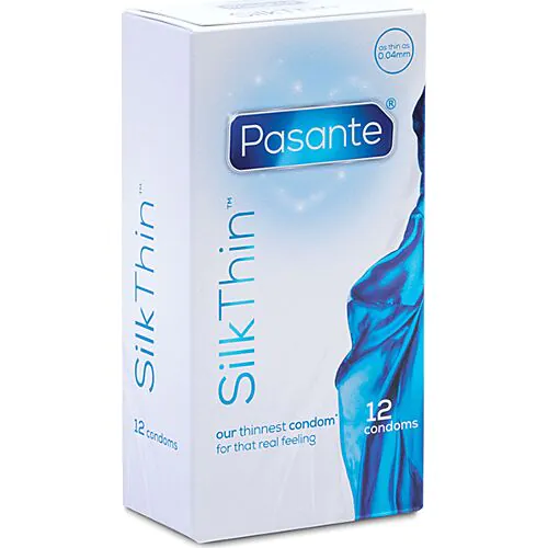 Condom Pasante Silk Thin 12 Pack Extra Thin