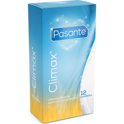 Pasante Climax Condoms with Heat and Cool Sensations