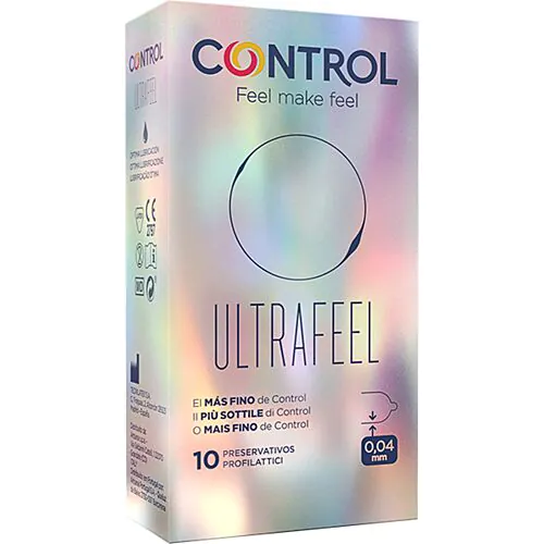 Condom Control Ultra Feel 10 Pack with Close and Feel Design