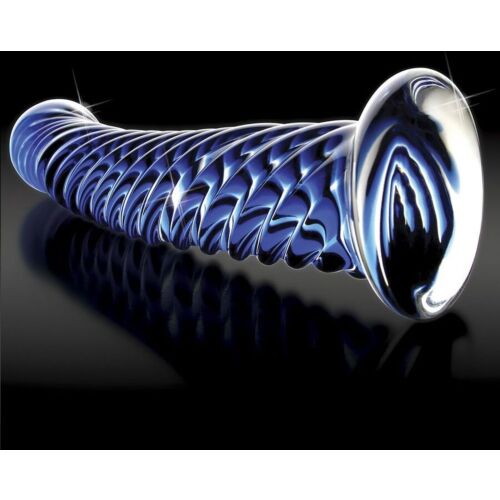 Glass dildo number 29 Icicles