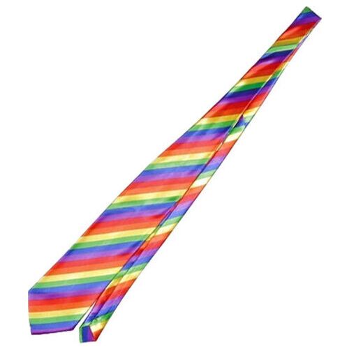 Fun Item PRIDE LGBT Flag Tie for Vibrant Celebrations