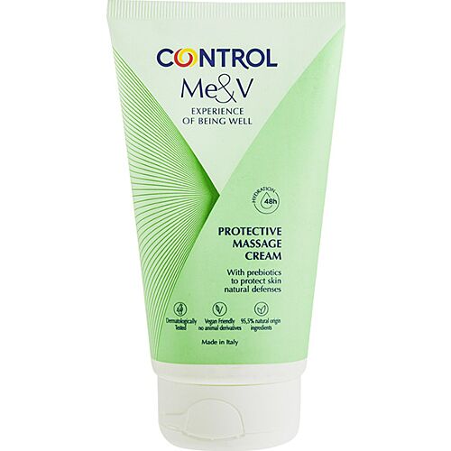 Massage Cream Control with Prebiotics 150 ml - Sensuality and Protection
