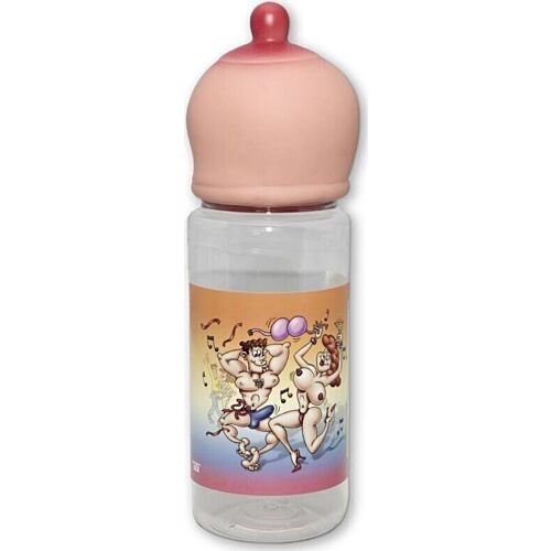 Bottle Boob Flesh 750ml by Diablo Picante - Fun Design